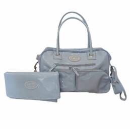 Borsa clinica vernice azzurra Mayoral