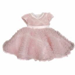 Abito neonata lilla tulle Petit