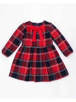 Abito tartan bambina Fina Ejerique