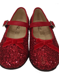 Ballerina glitter rossa bambina Petit