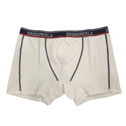 Boxer bianco blu bambino La Perla