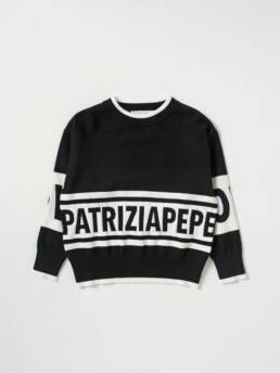 Maglione nero bambina Patrizia Pepe