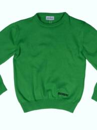 Maglione verde bambino Bikkembergs