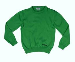 Maglione verde bambino Bikkembergs