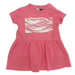 Vestito jersey rosa neonata Trussardi