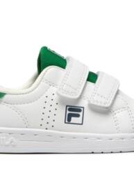 Crosscourt velcro bianco verde Fila