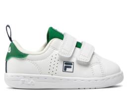 Crosscourt velcro bianco verde Fila